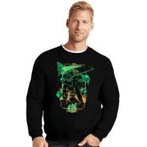 Shirts Crewneck Sweater, Unisex / Small / Black The Chariot VII