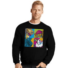 Load image into Gallery viewer, Shirts Crewneck Sweater, Unisex / Small / Black Dark Masters Pop
