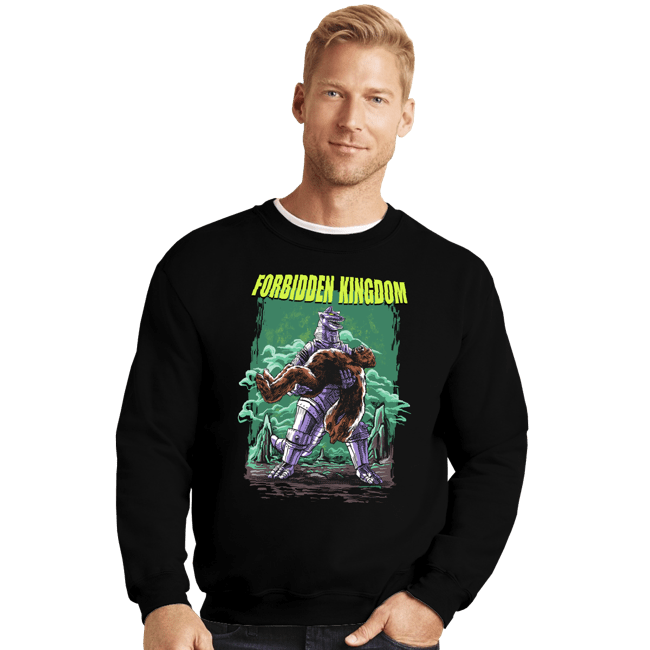 Secret_Shirts Crewneck Sweater, Unisex / Small / Black Forbidden Kingdom