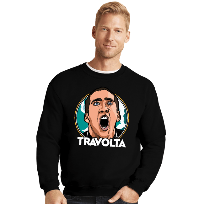 Secret_Shirts Crewneck Sweater, Unisex / Small / Black Face Swap