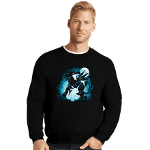 Load image into Gallery viewer, Daily_Deal_Shirts Crewneck Sweater, Unisex / Small / Black Friendship Evolution
