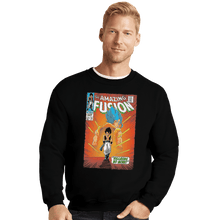 Load image into Gallery viewer, Shirts Crewneck Sweater, Unisex / Small / Black The Amazing Fusion

