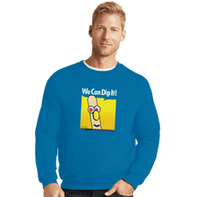 Load image into Gallery viewer, Shirts Crewneck Sweater, Unisex / Small / Sapphire We Can Dip It
