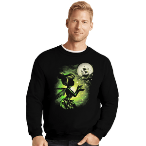 Shirts Crewneck Sweater, Unisex / Small / Black Pixie Dust