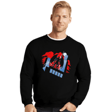 Load image into Gallery viewer, Shirts Crewneck Sweater, Unisex / Small / Black Goliath The Animated Series
