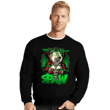 Load image into Gallery viewer, Daily_Deal_Shirts Crewneck Sweater, Unisex / Small / Black Spaw

