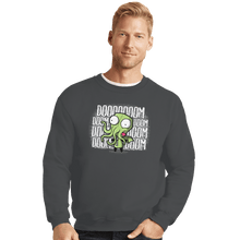 Load image into Gallery viewer, Shirts Crewneck Sweater, Unisex / Small / Charcoal Girthulhu
