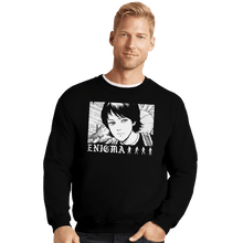 Load image into Gallery viewer, Shirts Crewneck Sweater, Unisex / Small / Black Enigma
