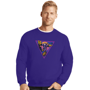 Shirts Crewneck Sweater, Unisex / Small / Violet The Maxx