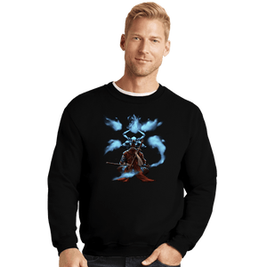 Shirts Crewneck Sweater, Unisex / Small / Black Sekiro