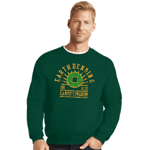 Shirts Crewneck Sweater, Unisex / Small / Forest Earth Bending