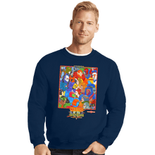 Load image into Gallery viewer, Secret_Shirts Crewneck Sweater, Unisex / Small / Navy Clash Of Eternia
