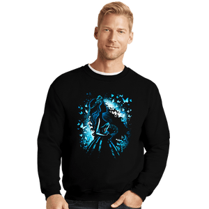 Daily_Deal_Shirts Crewneck Sweater, Unisex / Small / Black Undead Bride Returns