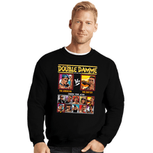 Load image into Gallery viewer, Shirts Crewneck Sweater, Unisex / Small / Black Double Damme
