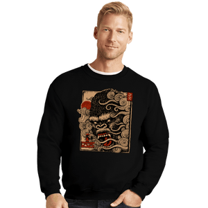 Shirts Crewneck Sweater, Unisex / Small / Black Kong