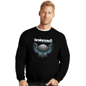 Shirts Crewneck Sweater, Unisex / Small / Black Brainmau5