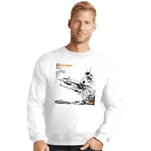 Load image into Gallery viewer, Daily_Deal_Shirts Crewneck Sweater, Unisex / Small / White Led Crest
