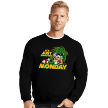 Load image into Gallery viewer, Shirts Crewneck Sweater, Unisex / Small / Black Manic Monday
