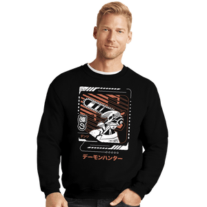 Shirts Crewneck Sweater, Unisex / Small / Black Denji Japanese Style