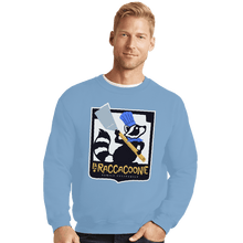 Load image into Gallery viewer, Daily_Deal_Shirts Crewneck Sweater, Unisex / Small / Powder Blue La Raccacoonie
