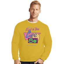 Load image into Gallery viewer, Shirts Crewneck Sweater, Unisex / Small / Gold Cafe 80s
