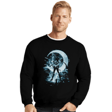 Load image into Gallery viewer, Shirts Crewneck Sweater, Unisex / Small / Black Sailor Storm
