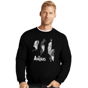 Shirts Crewneck Sweater, Unisex / Small / Black The Avatars