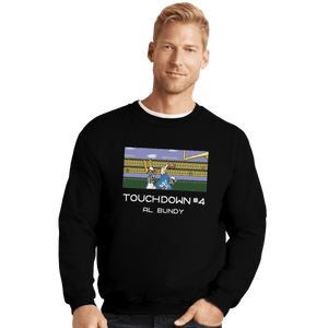 Shirts Crewneck Sweater, Unisex / Small / Black Tecmo Bundy