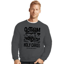 Load image into Gallery viewer, Daily_Deal_Shirts Crewneck Sweater, Unisex / Small / Charcoal Gotham Garage LTD
