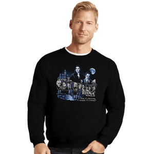 Daily_Deal_Shirts Crewneck Sweater, Unisex / Small / Black Greetings from Cemetery Ridge