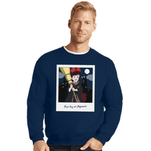 Load image into Gallery viewer, Shirts Crewneck Sweater, Unisex / Small / Navy First Day At School

