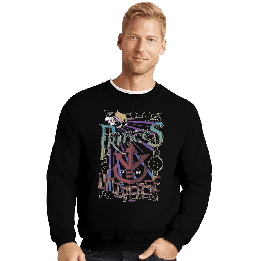 Shirts Crewneck Sweater, Unisex / Small / Black Princes Of The Universe