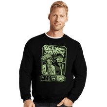 Load image into Gallery viewer, Secret_Shirts Crewneck Sweater, Unisex / Small / Black Beck In Time
