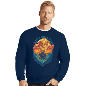Shirts Crewneck Sweater, Unisex / Small / Navy Alchemist Of Steel