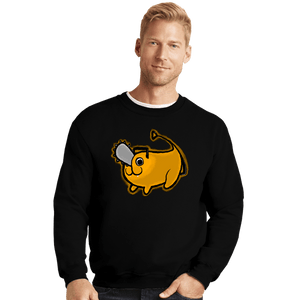 Secret_Shirts Crewneck Sweater, Unisex / Small / Black Pochimba