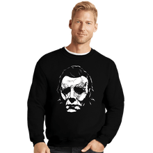 Load image into Gallery viewer, Shirts Crewneck Sweater, Unisex / Small / Black Shape Of Myers
