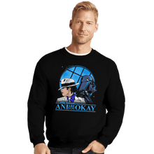Load image into Gallery viewer, Shirts Crewneck Sweater, Unisex / Small / Black Are You Ok Ani
