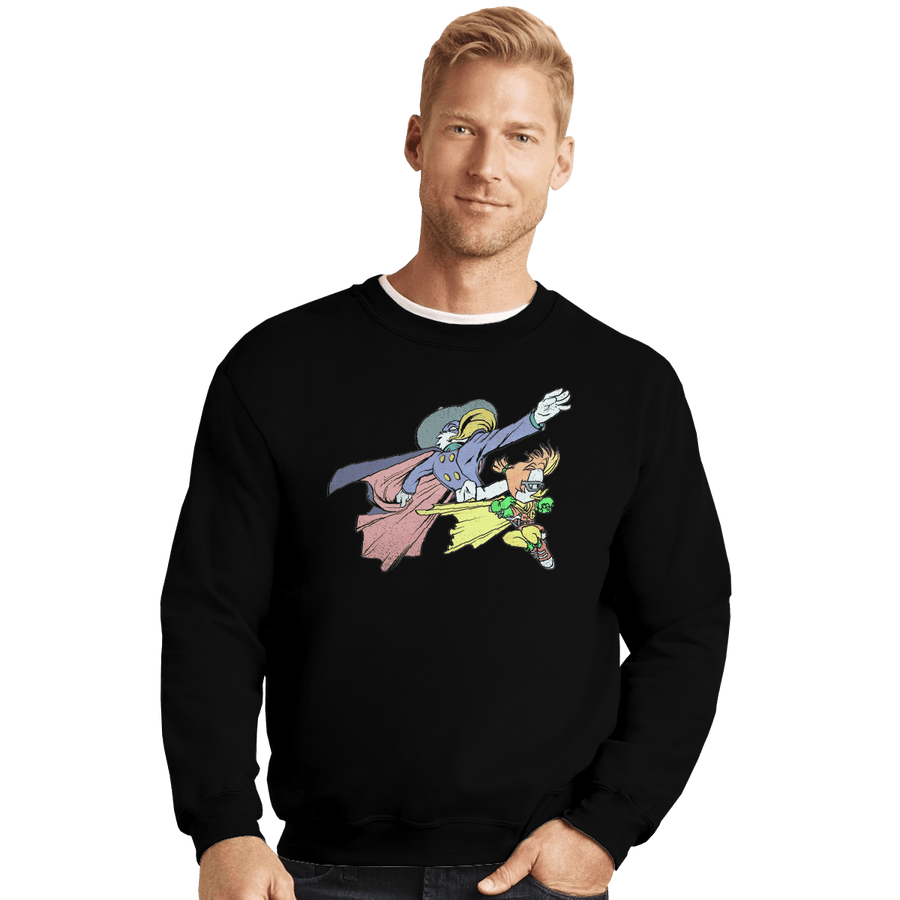 Shirts Crewneck Sweater, Unisex / Small / Black The Duck Knight