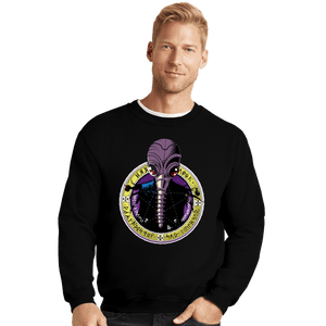 Daily_Deal_Shirts Crewneck Sweater, Unisex / Small / Black Sandman Sigil