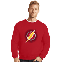 Load image into Gallery viewer, Shirts Crewneck Sweater, Unisex / Small / Red Speed Demon
