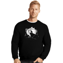 Load image into Gallery viewer, Daily_Deal_Shirts Crewneck Sweater, Unisex / Small / Black Moonlight Cave

