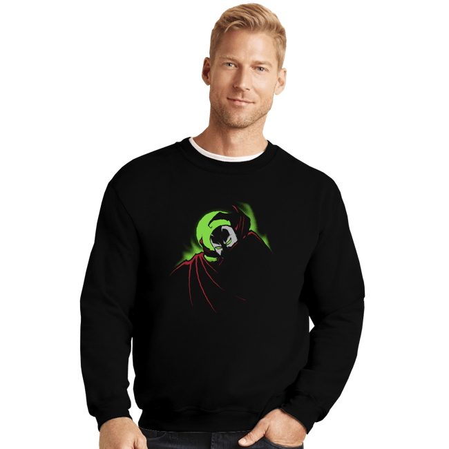 Secret_Shirts Crewneck Sweater, Unisex / Small / Black Hellspawn Series