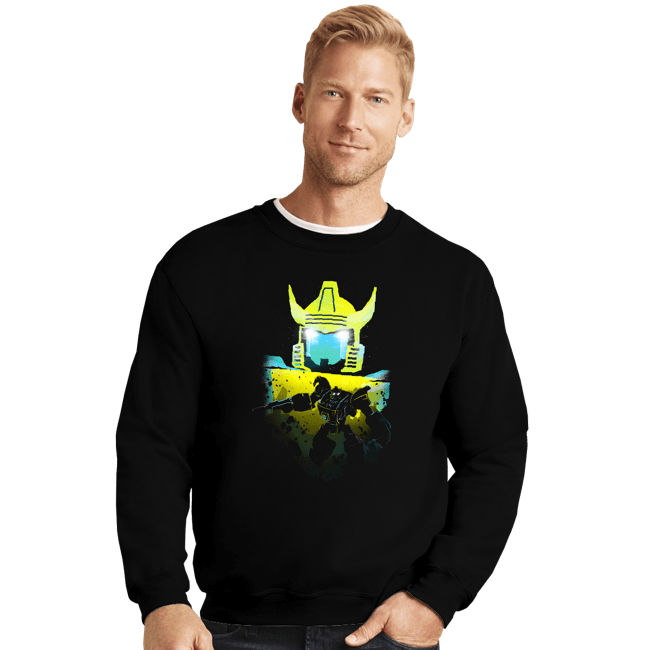 Daily_Deal_Shirts Crewneck Sweater, Unisex / Small / Black Spy