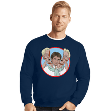Load image into Gallery viewer, Secret_Shirts Crewneck Sweater, Unisex / Small / Navy The Surprise
