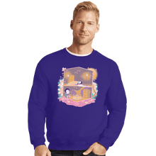 Load image into Gallery viewer, Shirts Crewneck Sweater, Unisex / Small / Violet Box House
