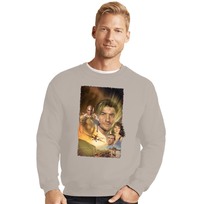 Secret_Shirts Crewneck Sweater, Unisex / Small / Sand The Mummy t-shirt