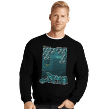 Load image into Gallery viewer, Shirts Crewneck Sweater, Unisex / Small / Black Alien Bobble
