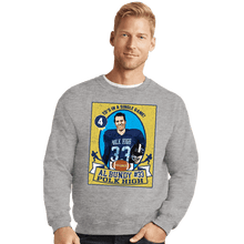 Load image into Gallery viewer, Secret_Shirts Crewneck Sweater, Unisex / Small / Sports Grey Bundy Trading Card
