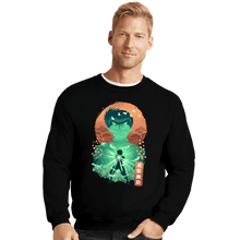 Load image into Gallery viewer, Daily_Deal_Shirts Crewneck Sweater, Unisex / Small / Black Yusuke&#39;s Spirit Strike
