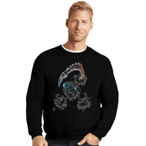 Shirts Crewneck Sweater, Unisex / Small / Black Xenobreak